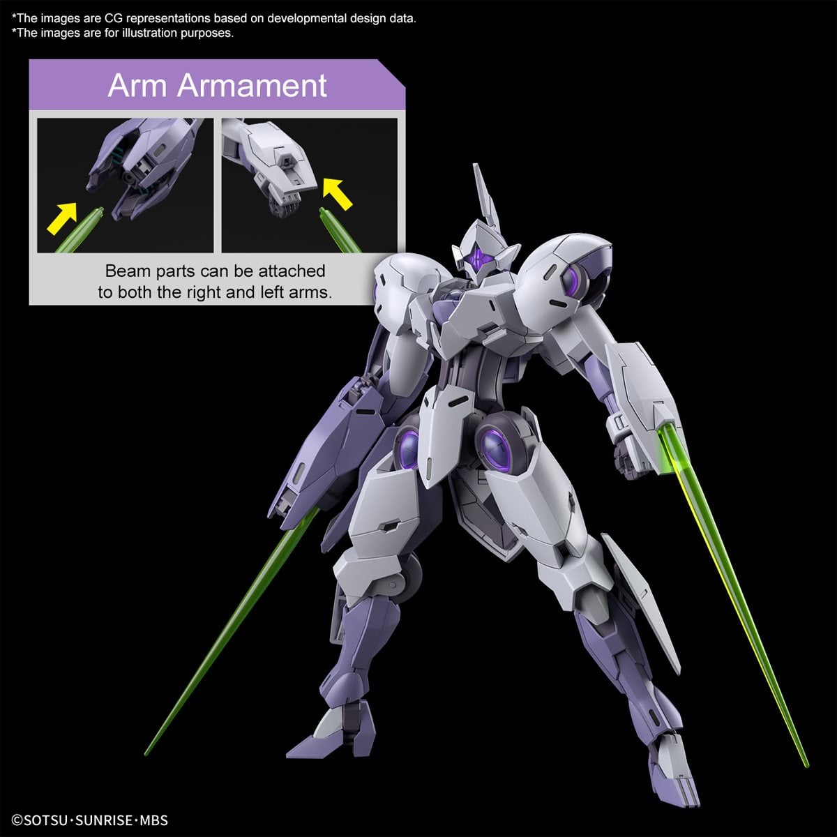 Mobile Suit Gundam: The Witch from Mercury Michaelis 1:144 Scale High Grade Model Kit