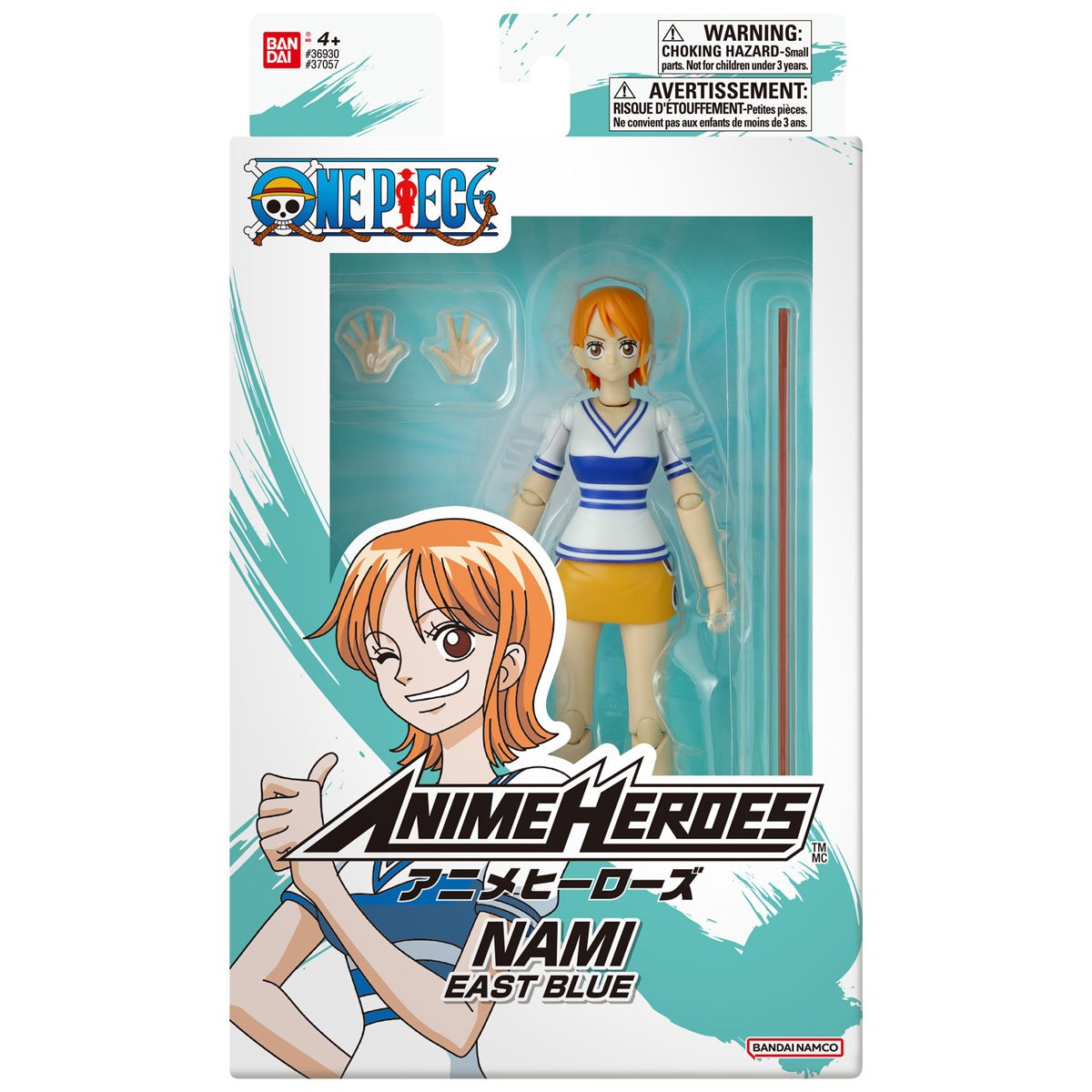 One Piece Anime Heroes Nami East Blue Action Figure