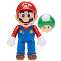 World of Nintendo Wave 40 Mario with 1 Up Mushroom 4-Inch Action Figure
