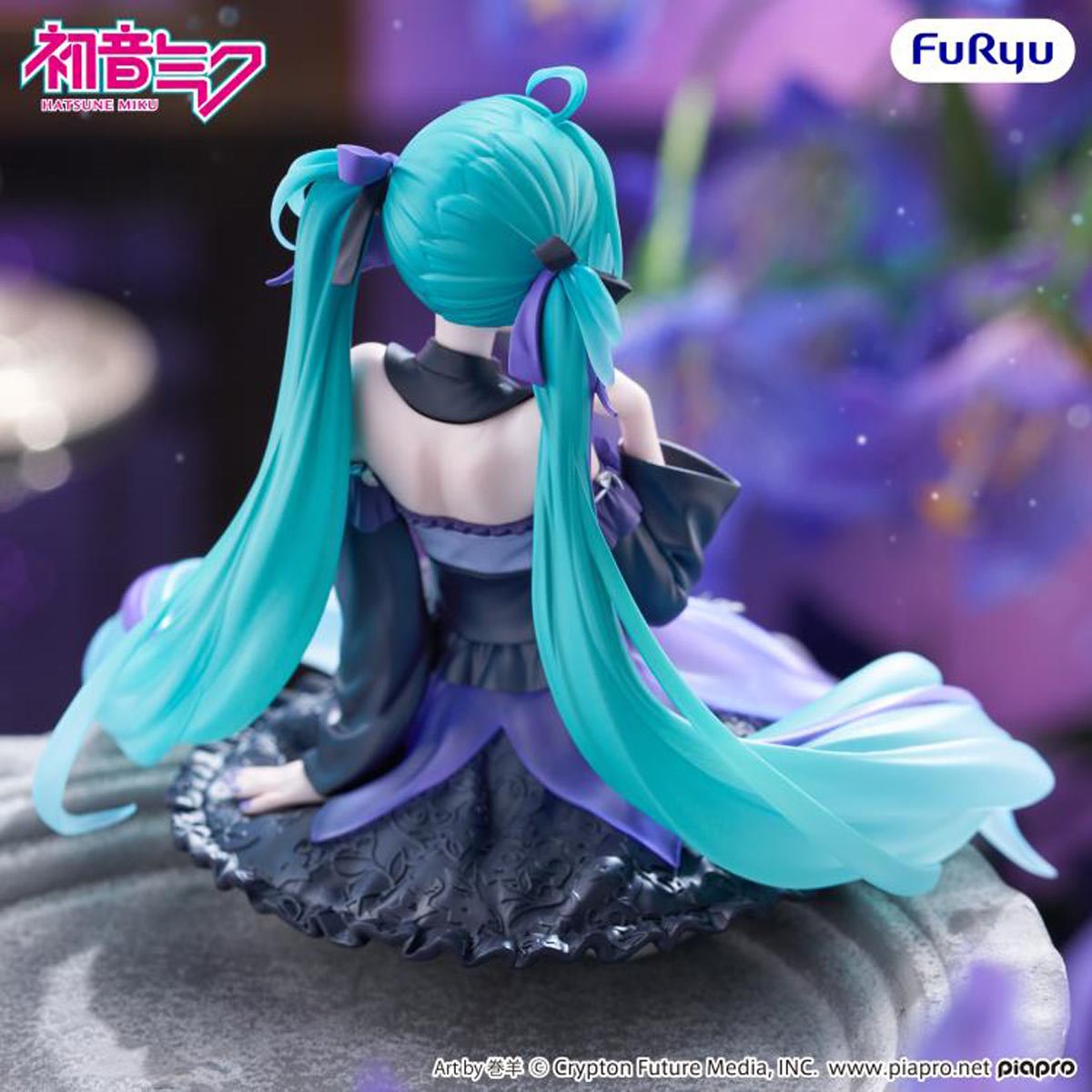 Vocaloid Hatsune Miku Flower Fairy Bellflower Noodle Stopper Statue