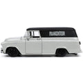 Hollywood Rides Universal Monsters Frankenstein 1957 Chevy Suburban 1:24 Scale Die-Cast Metal Vehicle with Figure