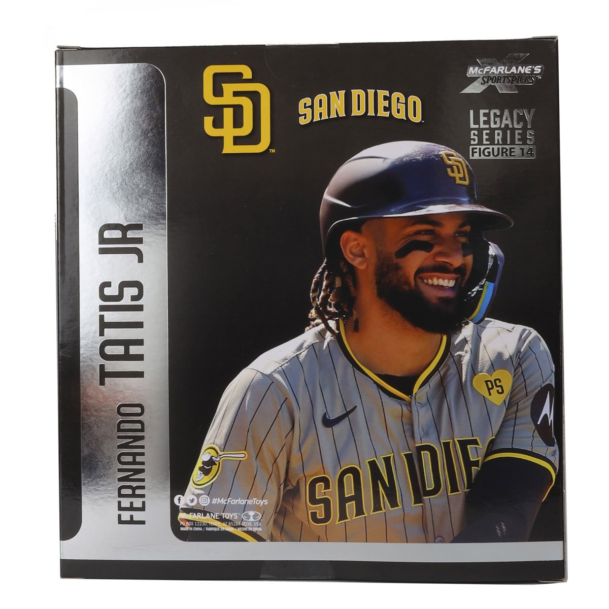 MLB SportsPicks San Diego Padres Fernando Tatis Jr. 7-Inch Posed Figure Case of 6