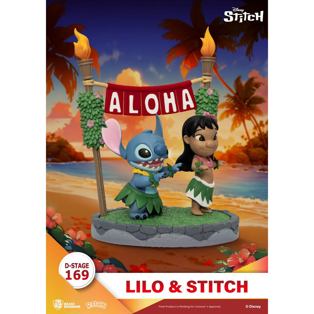 Lilo & Stitch DS-169 D-Stage Statue