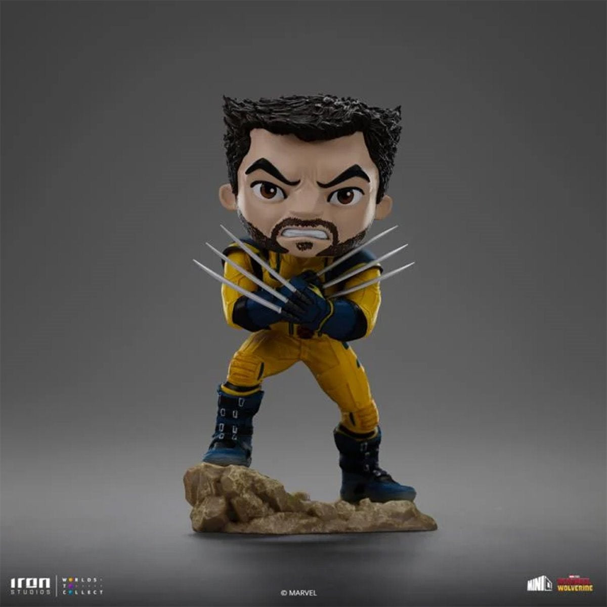 Deadpool & Wolverine Wolverine (Unmasked) MiniCo Vinyl Figure