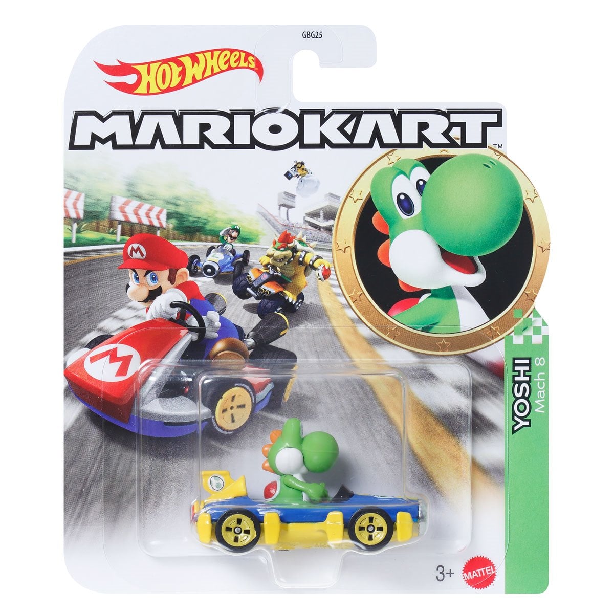 Mario Kart Hot Wheels 2025 Mix 6 Vehicle Case of 8