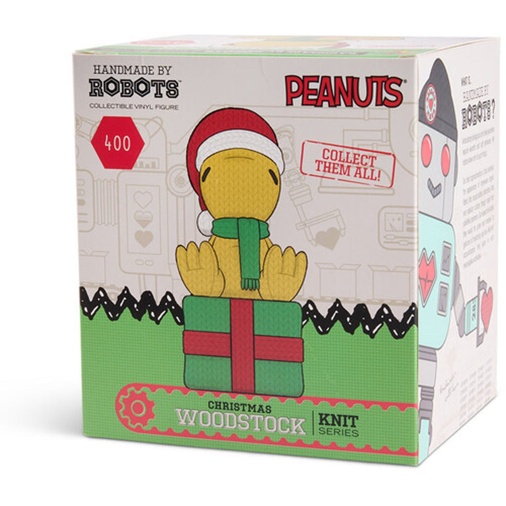 Peanuts Woodstock #400 Christmas Handmade By Robots Vinyl Figure