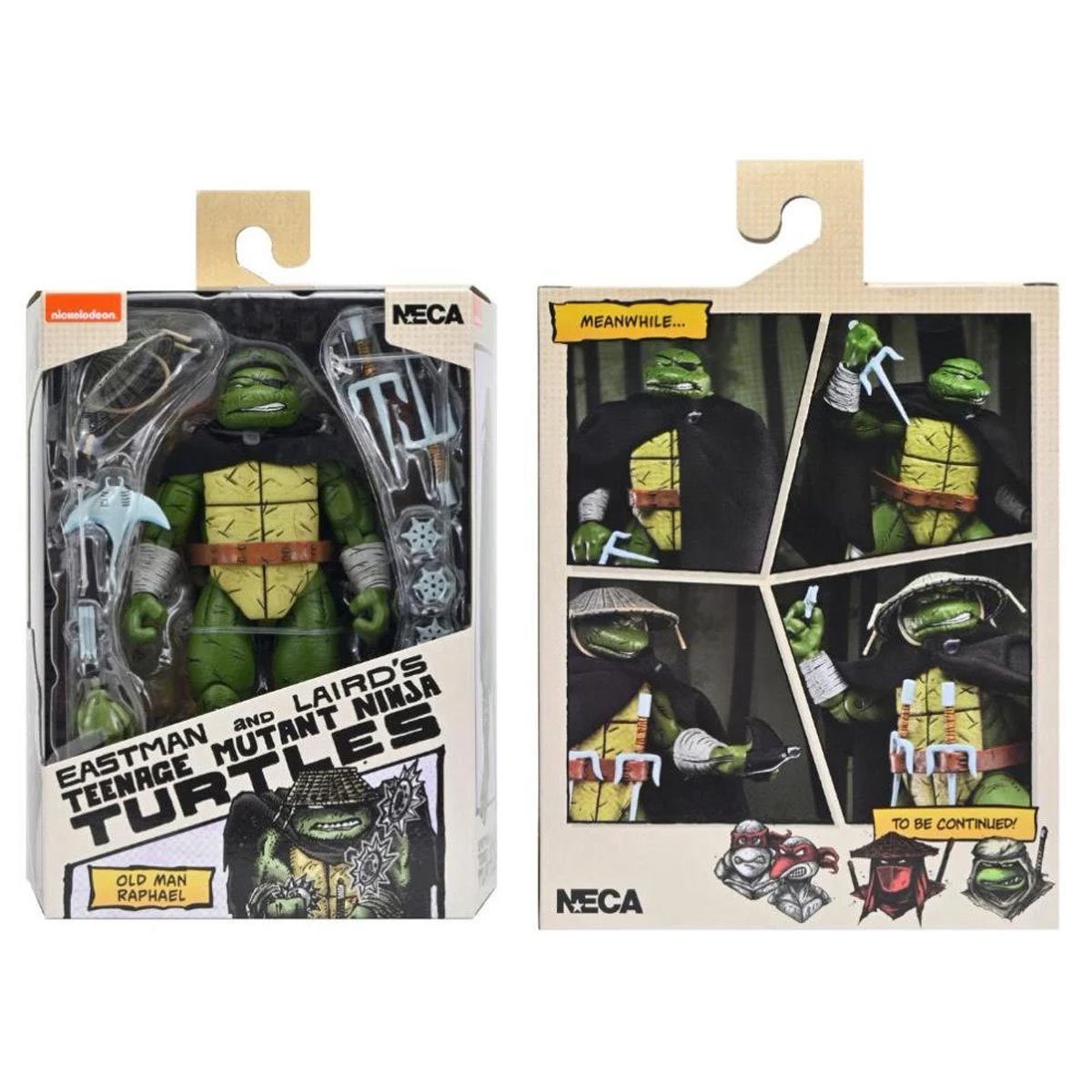 Teenage Mutant Ninja Turtles Mirage Comics Old Man Raphael 7-Inch Scale Action Figure