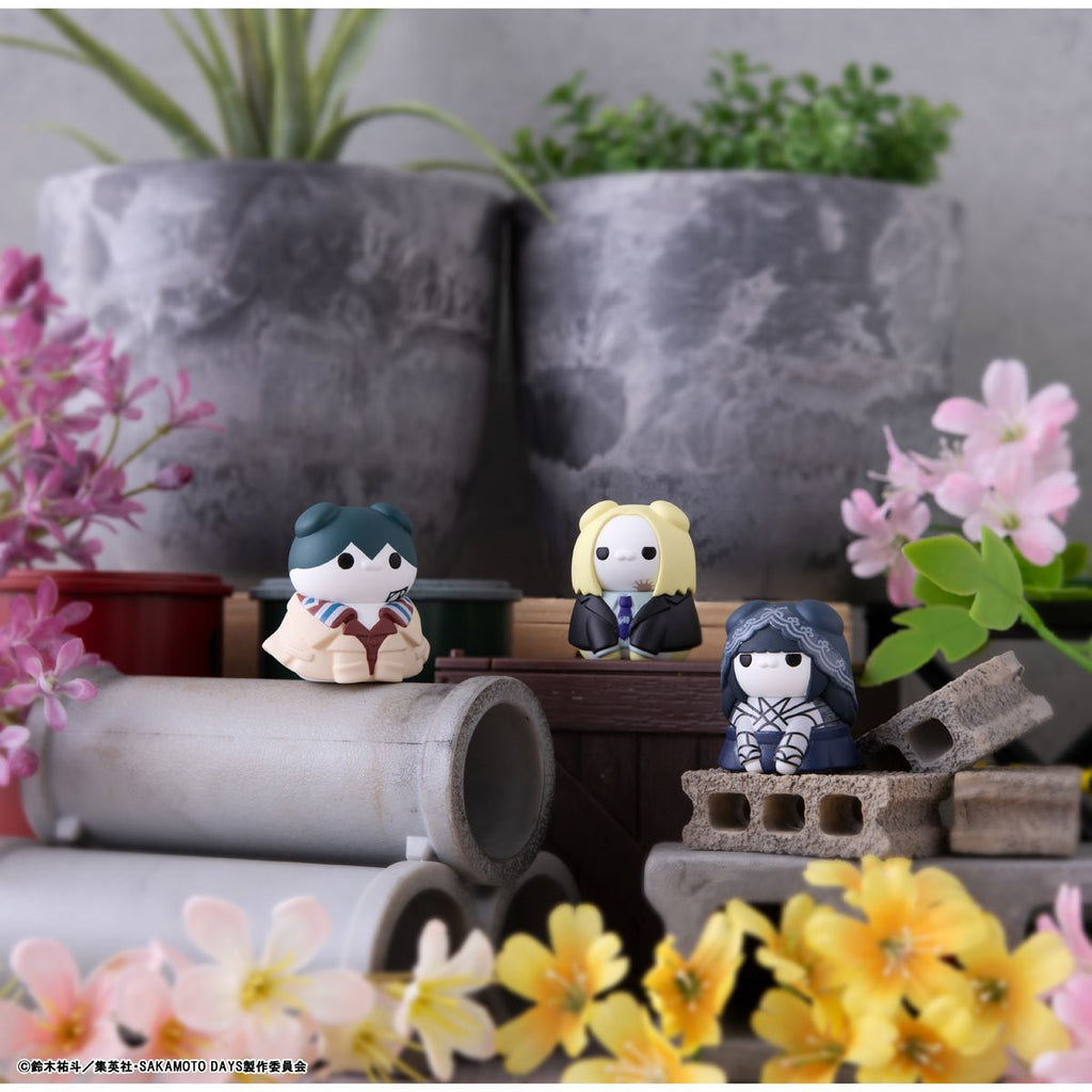 Sakamoto Days The Cheerful Sakamoto Store Mega Cat Project Mini-Figure Case of 8