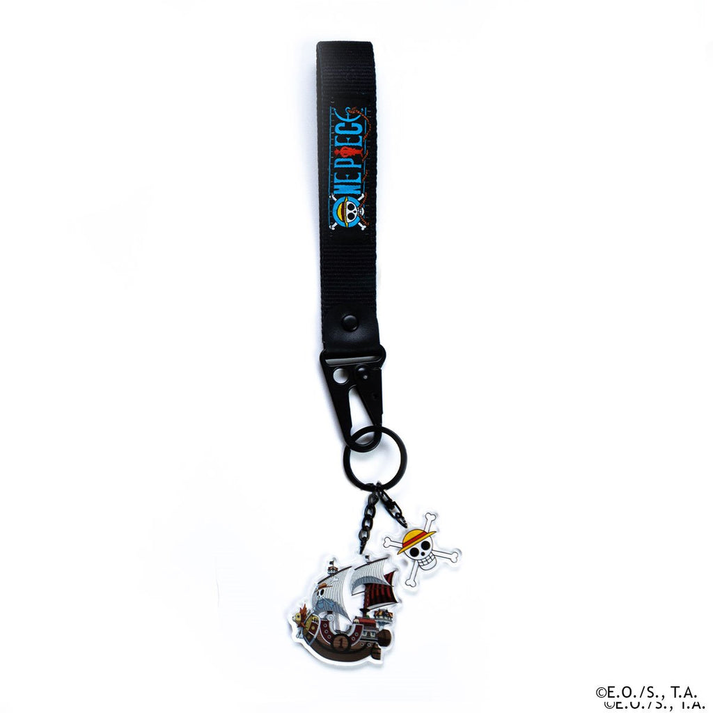 One Piece Straw Hat Skull Keystrap