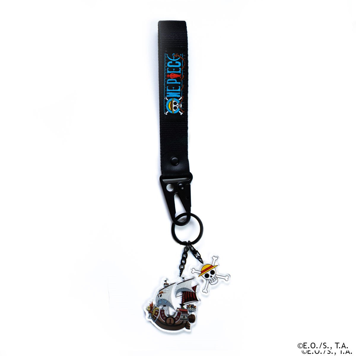 One Piece Straw Hat Skull Keystrap