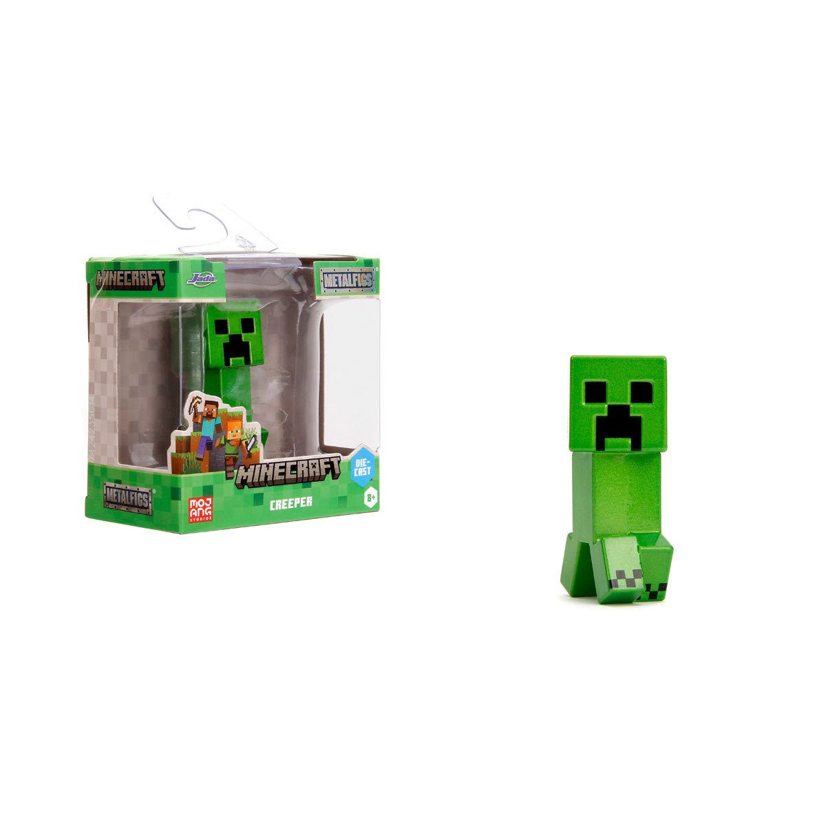 Minecraft Wave 4 MetalFigs 2 1/2-Inch Die-Cast Metal Mini-Figure Set of 4