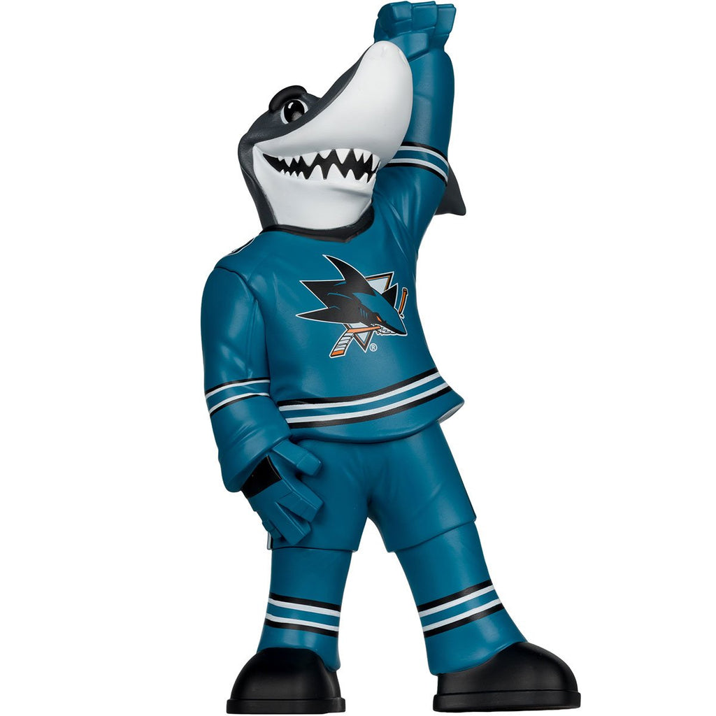 NHL San Jose Sharks S.J. Sharkie Mascot Posed Figure