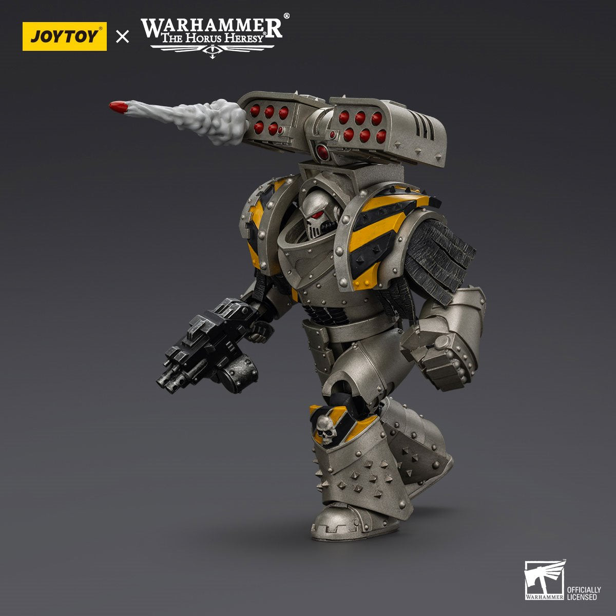 Joy Toy Warhammer The Horus Heresy Iron Warriors Tyrant Siege Terminator with Rocket 1:18 Scale Action Figure