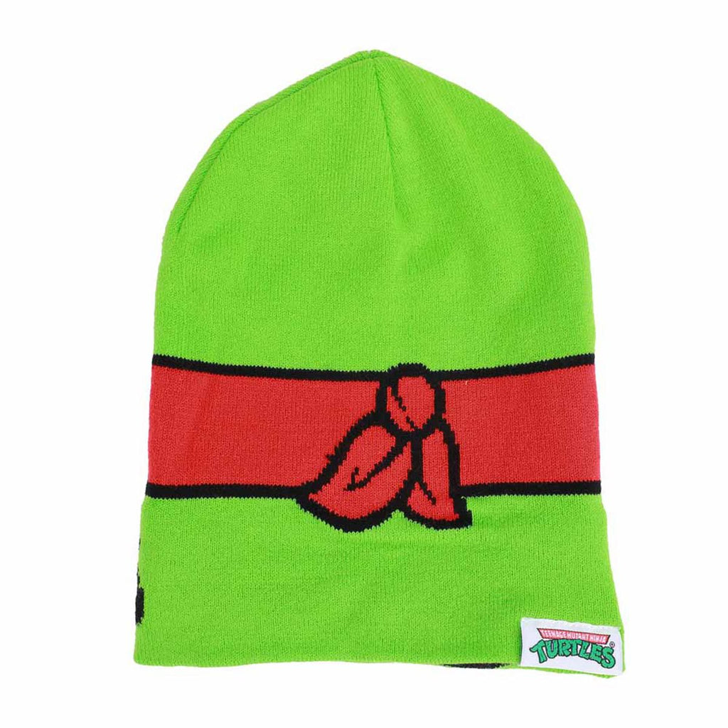 Teenage Mutant Ninja Turtles Raphael Cosplay Roll Down Beanie