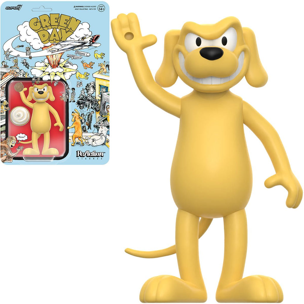 Green Day 3 3/4-Inch Dookie Dog ReAction Figure