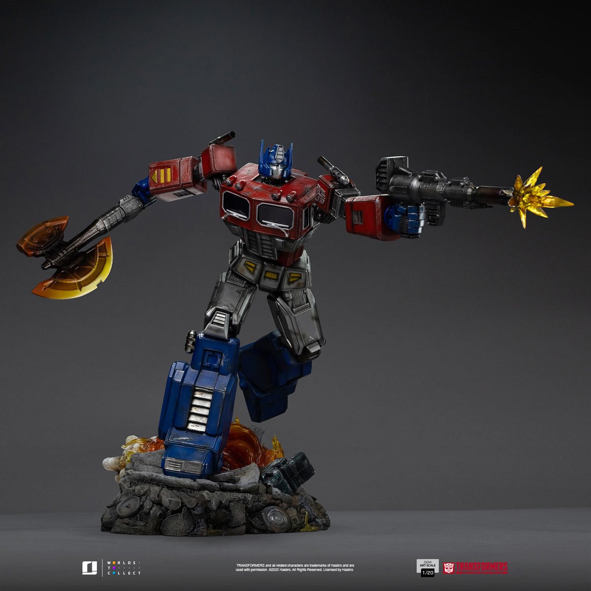 Transformers Optimus Prime 1:20 Demi Art Scale Limited Edition Statue