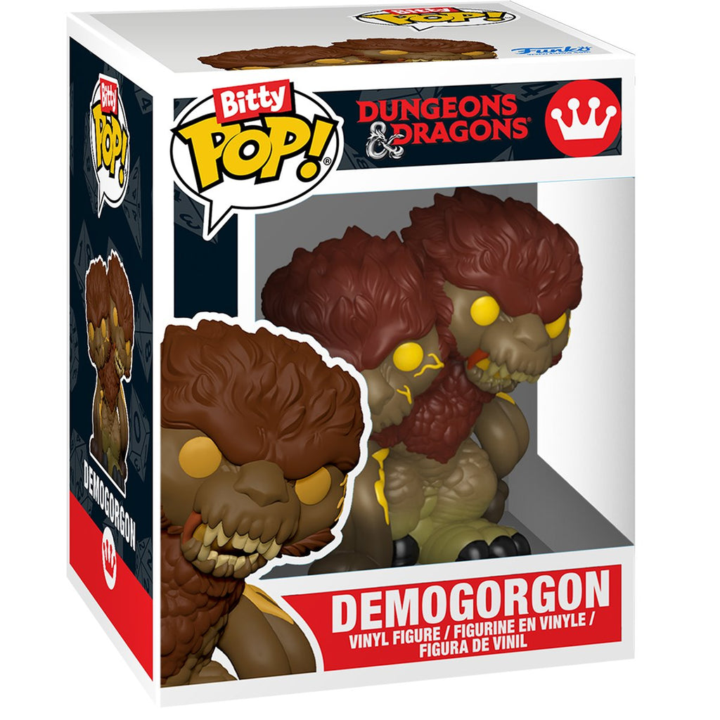 Dungeons and Dragons Funko Bitty Pop! Mini-Figure and Dice Display Case of 12