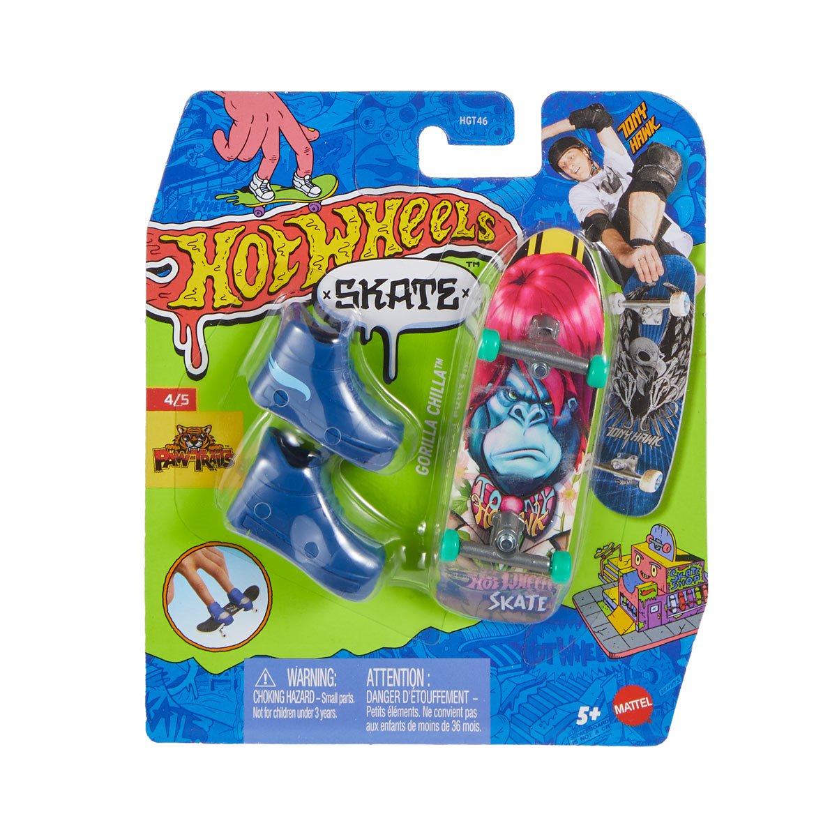 Hot Wheels Skate Fingerboard Singles 2025 Mix 4 Case of 16