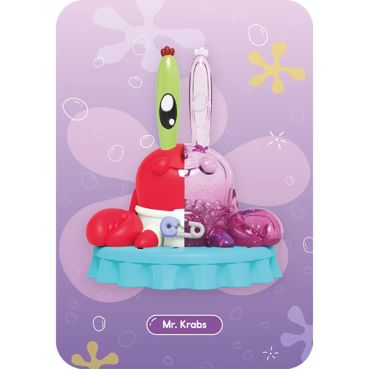 Spongebob Squarepants x Kandy Soda Edition Mini-Figure Display Tray of 6