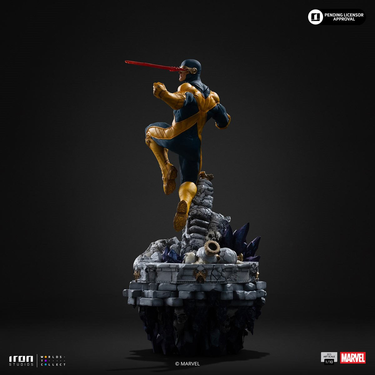 X-Men Cyclops Infinity Gauntlet Diorama Battles Diorama Series Art 1:10 Scale Statue