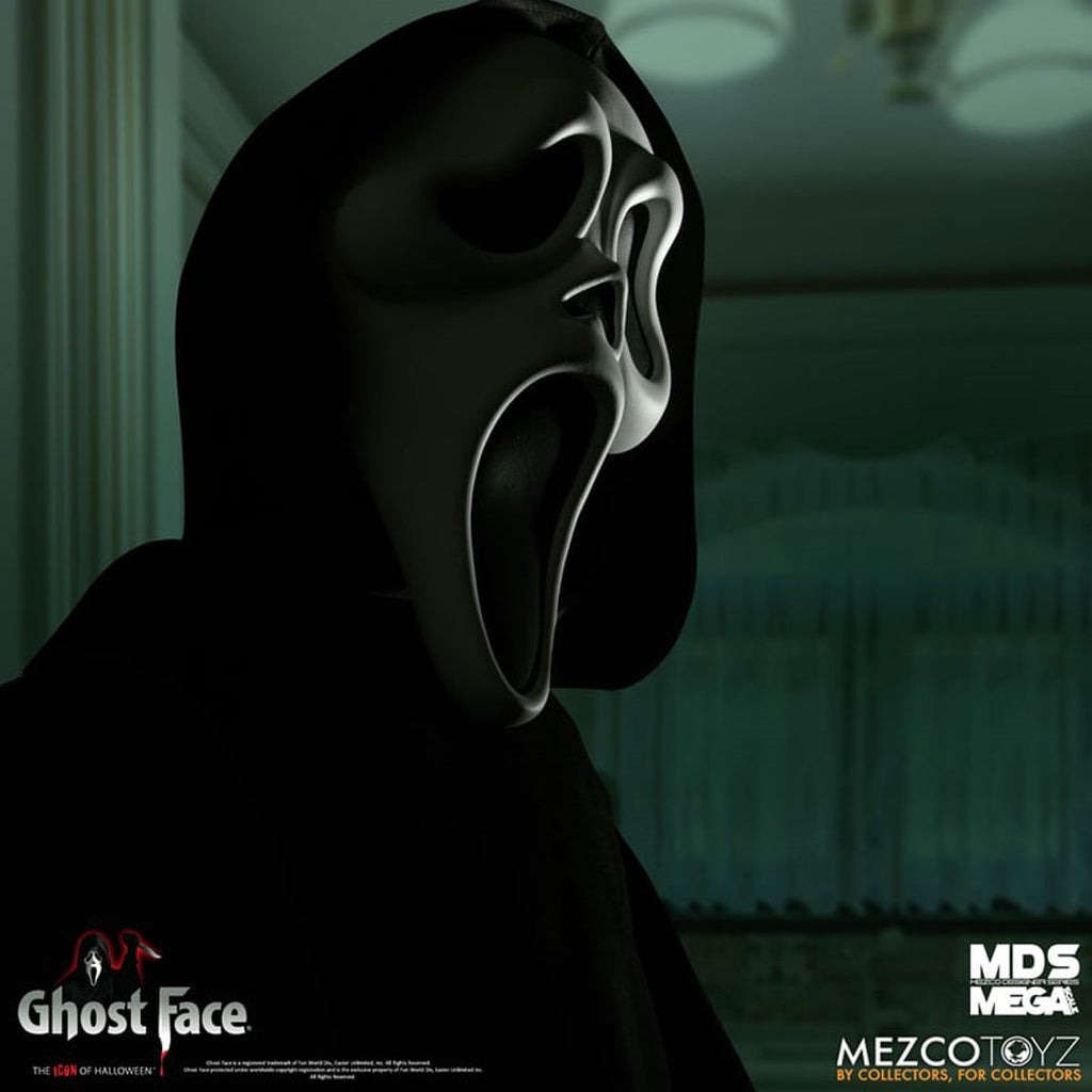 Ghost Face Mezco Designer Series Mega Scale 15-Inch Doll - ReRun