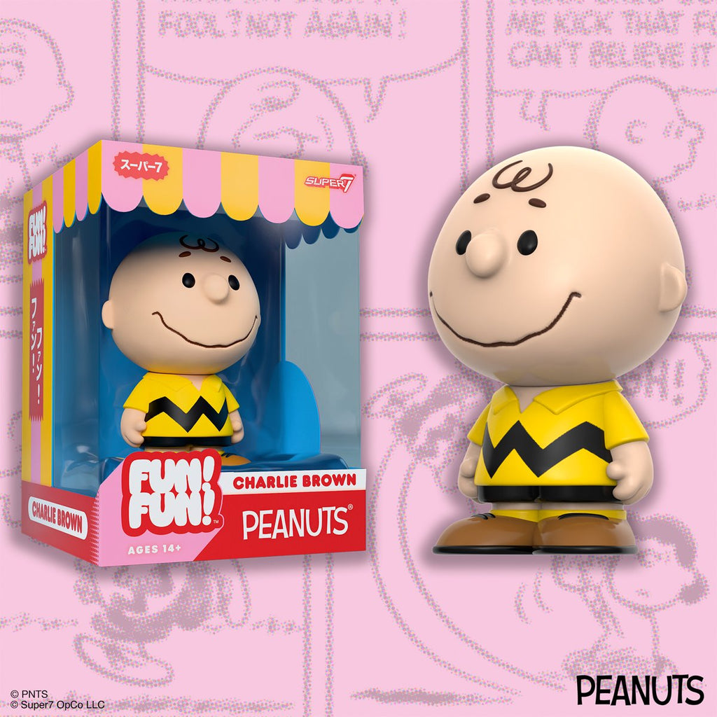 Peanuts Charlie Brown (Yellow Shirt) FUN! FUN! Vinyl Figure