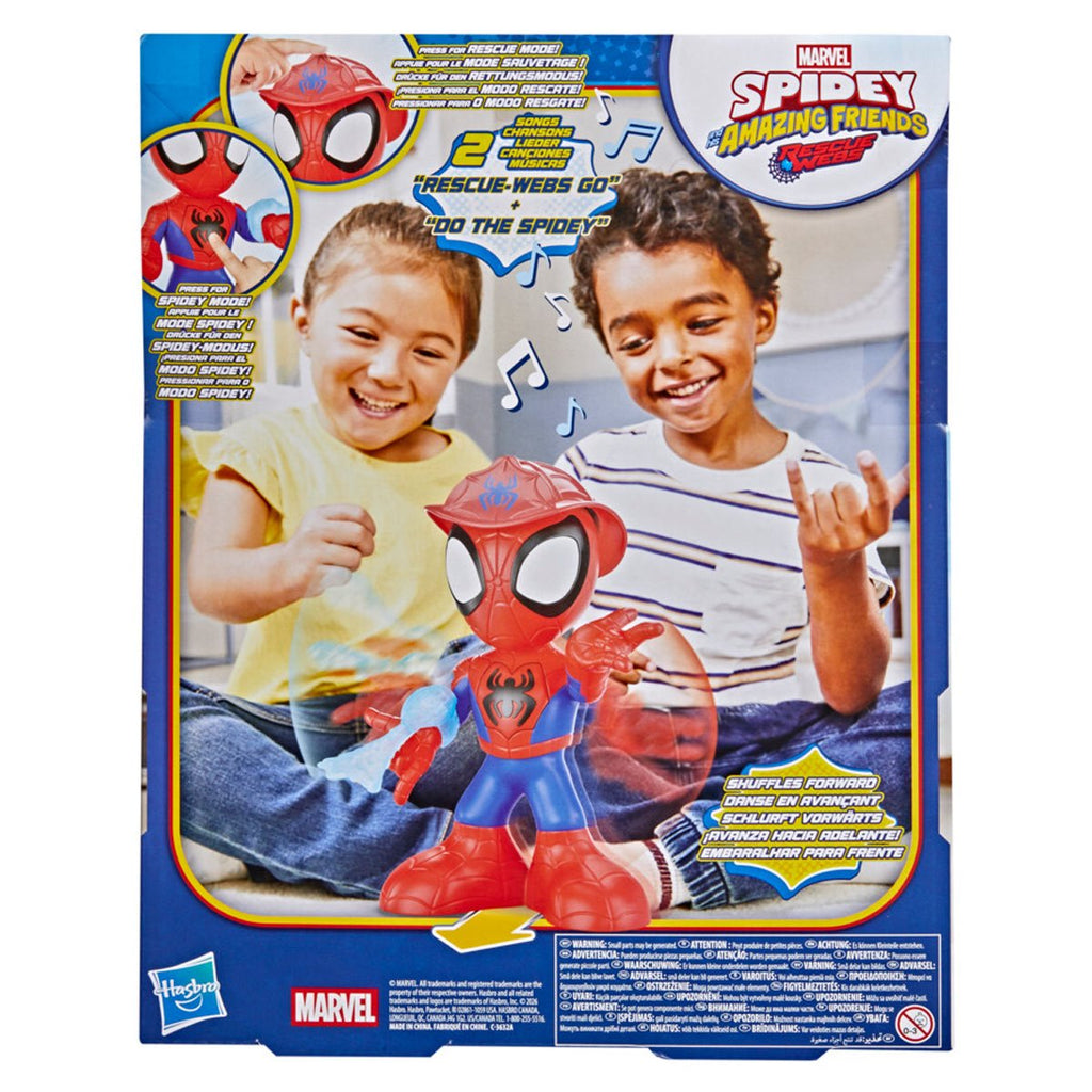 Spidey and his Amazing Friends Dance N' Rescue 10-Inch Electronic Action Figure
