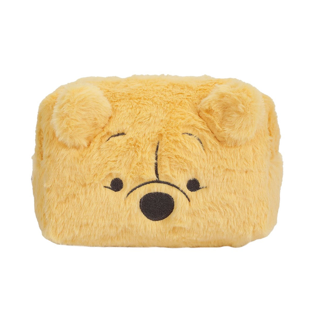 Winnie the Pooh Faux Fur Cosmetic Bag