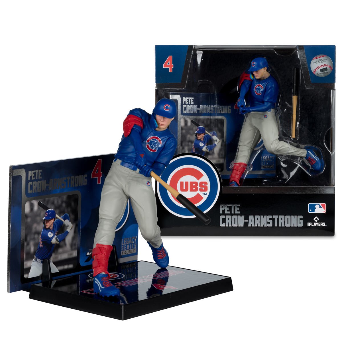 MLB SportsPicks Chicago Cubs Pete Crow-Armstrong 7-Inch Posed Figure