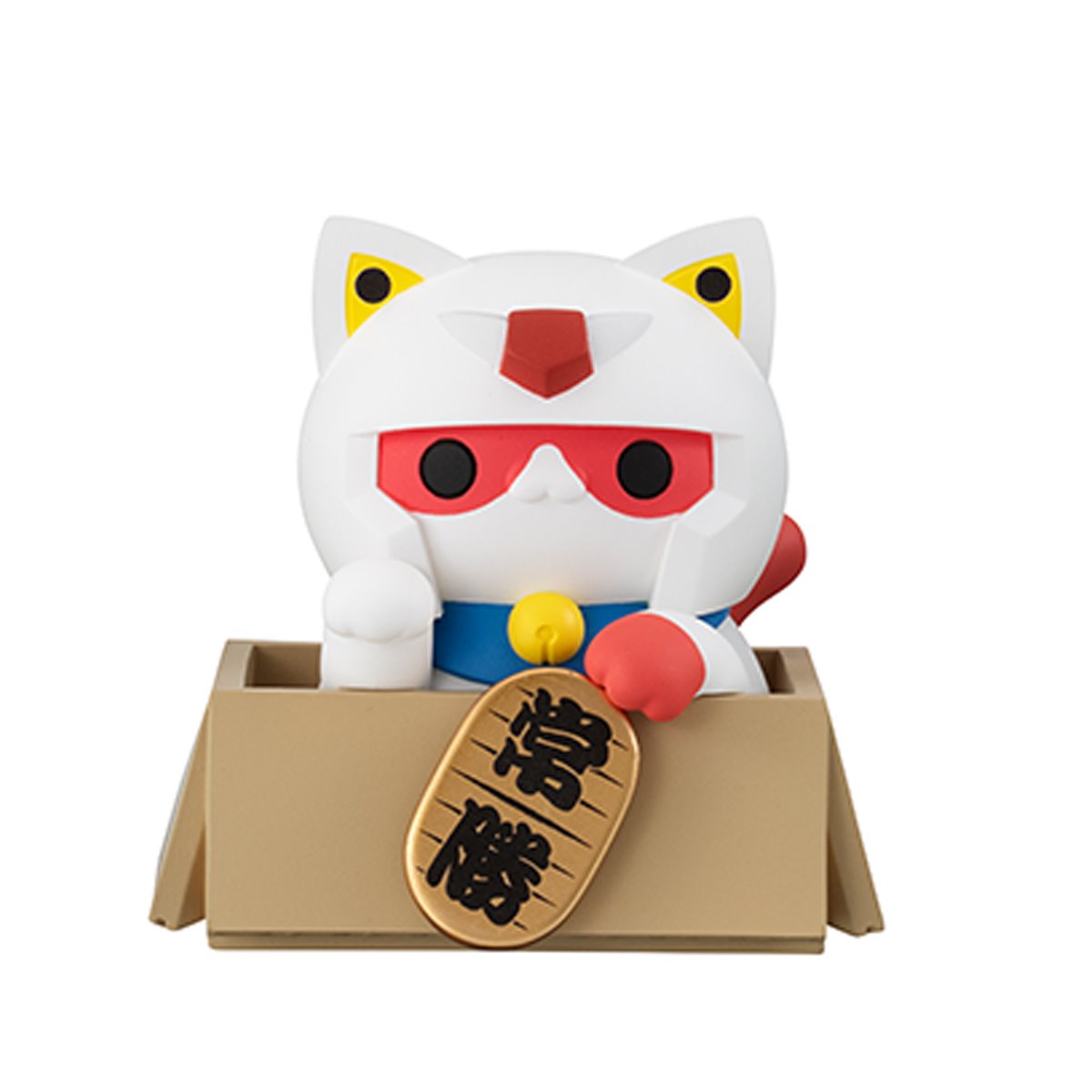 Mobile Suit Gundam Nyandam Luckycat Mega Cat Project Mini-Figure Case of 6