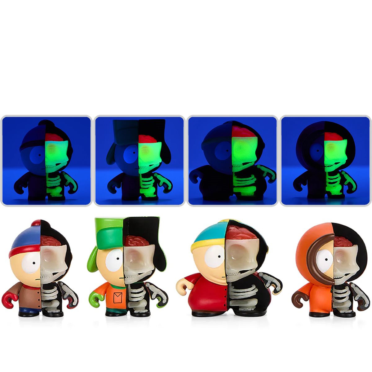 South Park Anatomy Boys Vinyl Figure 4-Pack