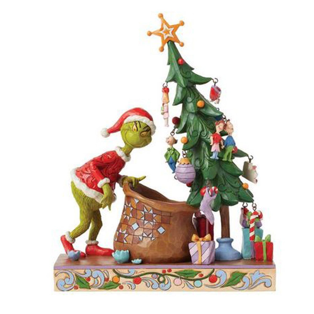 Dr. Seuss Grinch 12 Days Countdown Calendar By Jim Shore Deluxe Statue