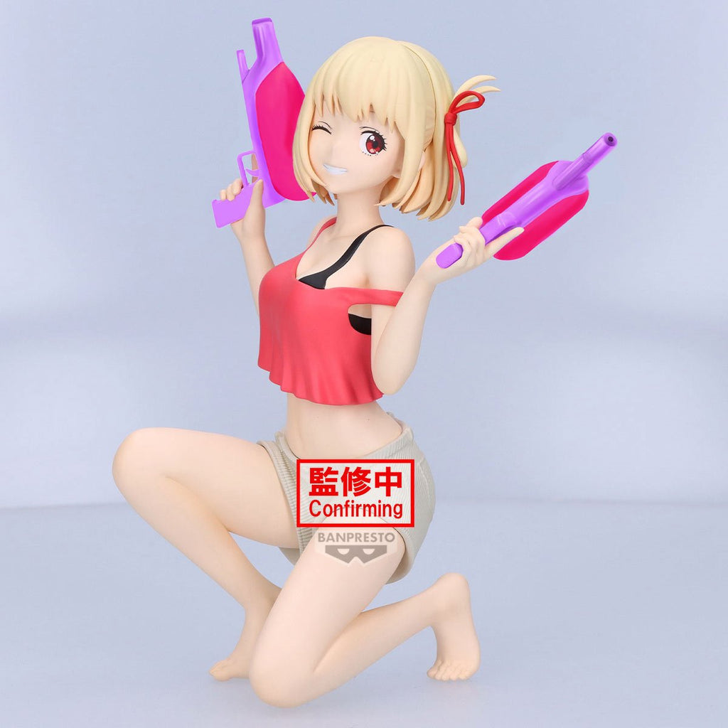 Lycoris Recoil Chisato Nishikigi Aqua Twinkle Espresto Statue