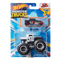 Hot Wheels Monster Truck Plus Car 1:64 Scale Vehicle 2-Pack 2024 Mix 2 Case of 8