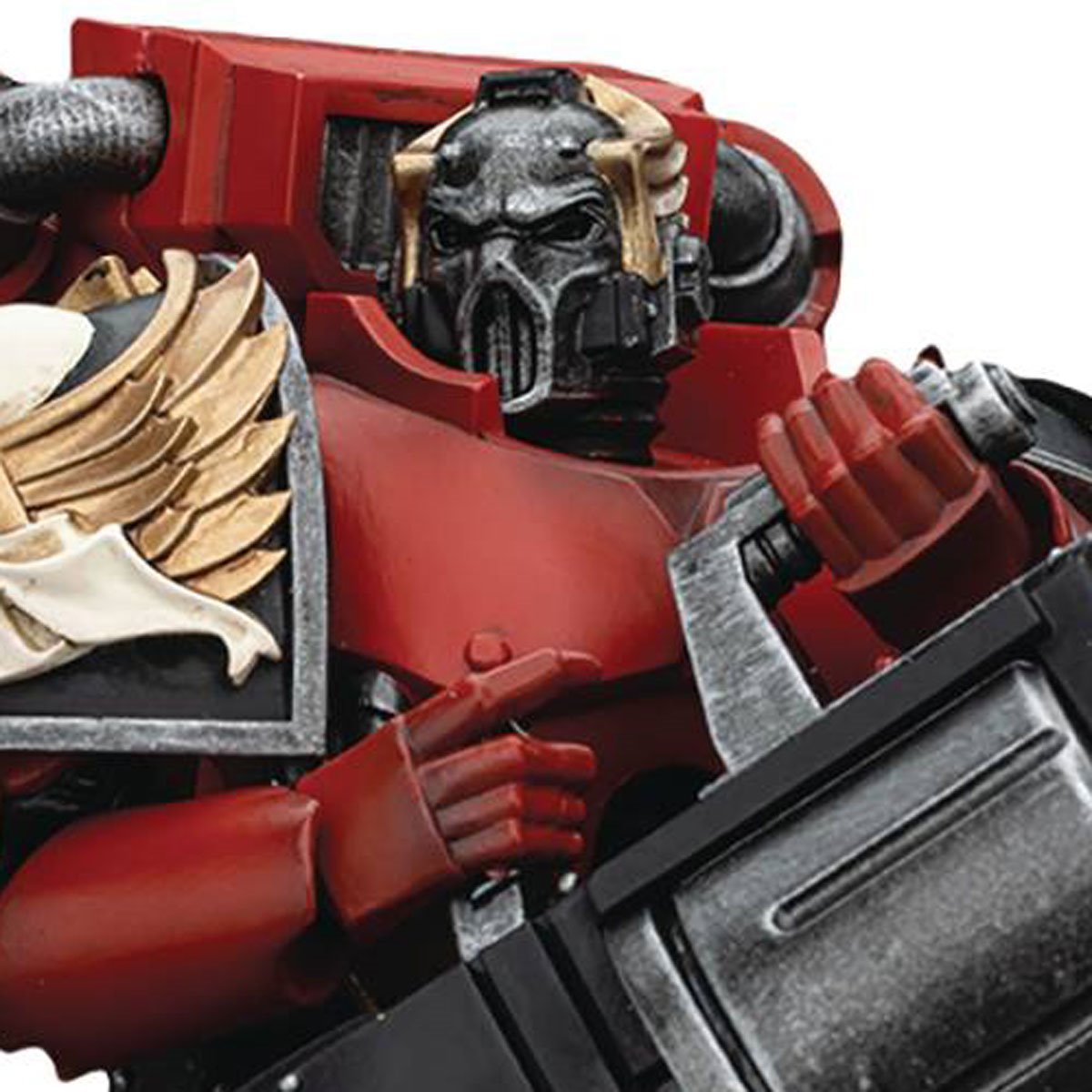 Joy Toy Warhammer Horus Heresy Blood Angels Tears Squad Arch-Erelim with Grenade Launcher 1:18 Scale Action Figure