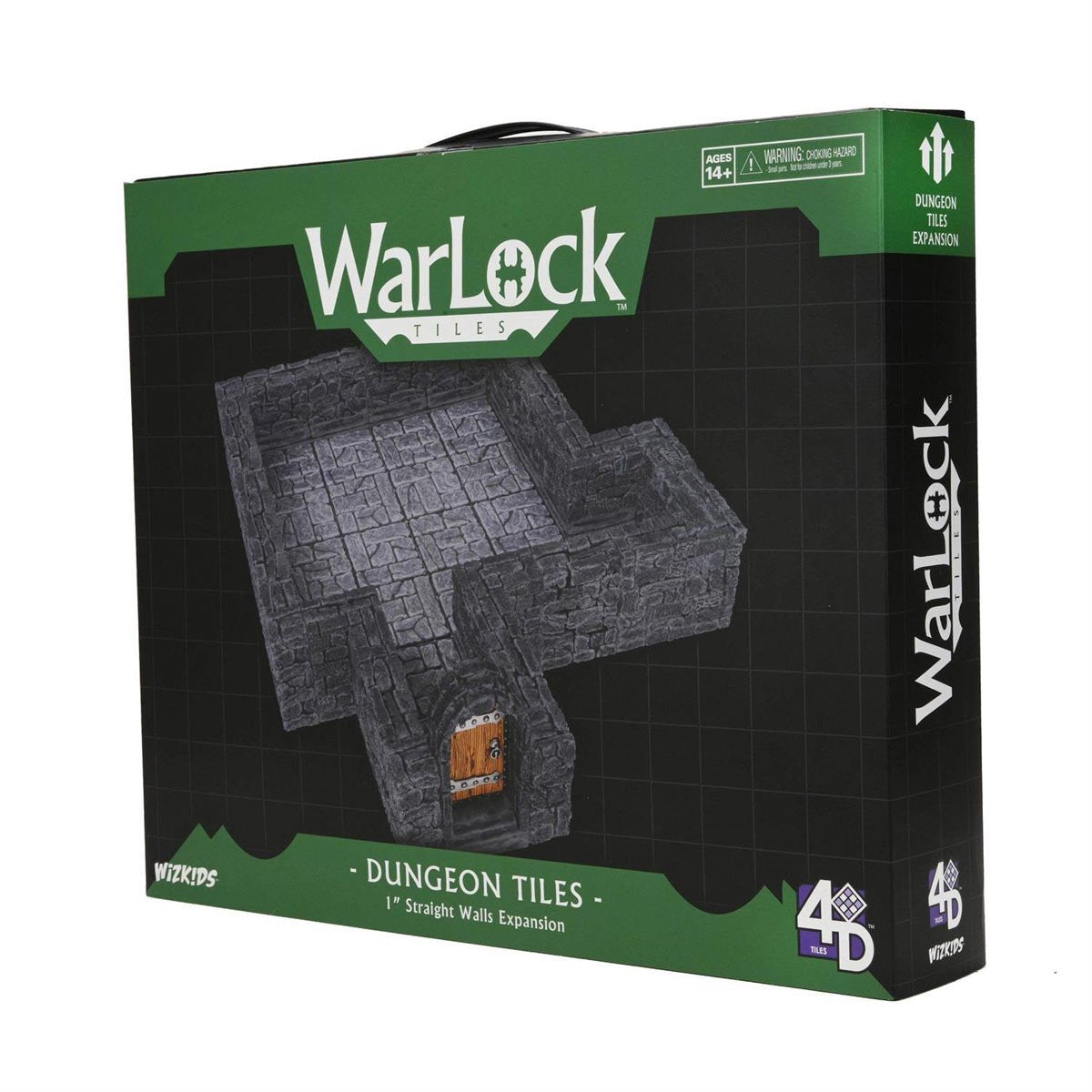 WarLock Tiles Expansion Pack 1-Inch Dungeon Straight Walls Accessory Pack