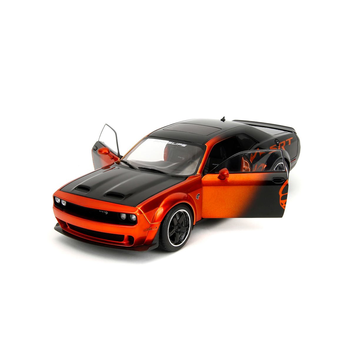 Pink Slips Wave 1 2015 Dodge Challenger SRT Hellcat Redeye Widebody 1:18 Scale Die-Cast Metal Vehicle