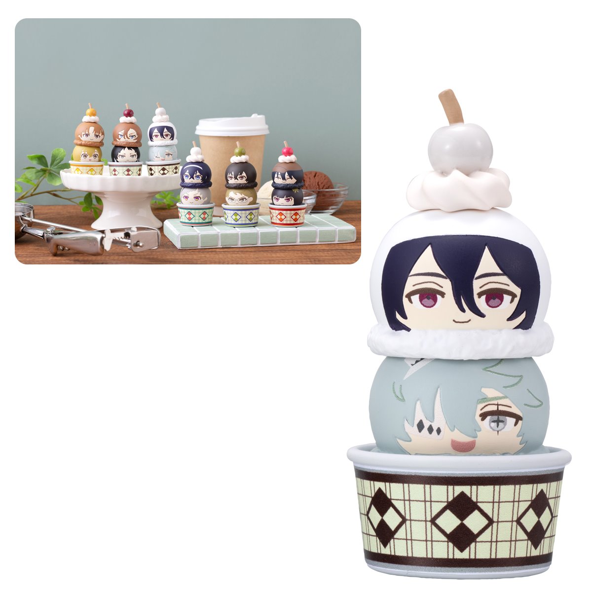 Bungo Stray Dogs Stack Up and Change Tsumichen Mini-Figure Case of 6