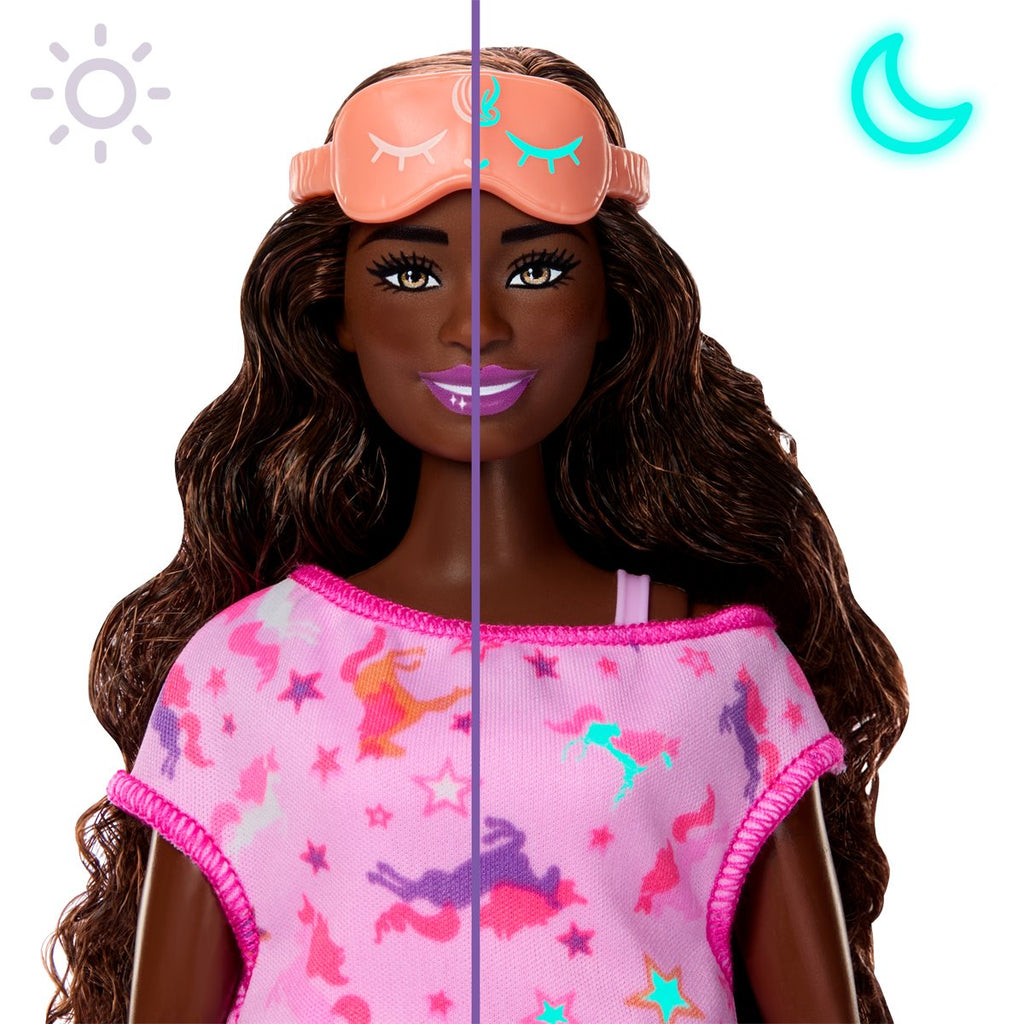 Barbie Sleepover Reveal Pink Doll and Accessories