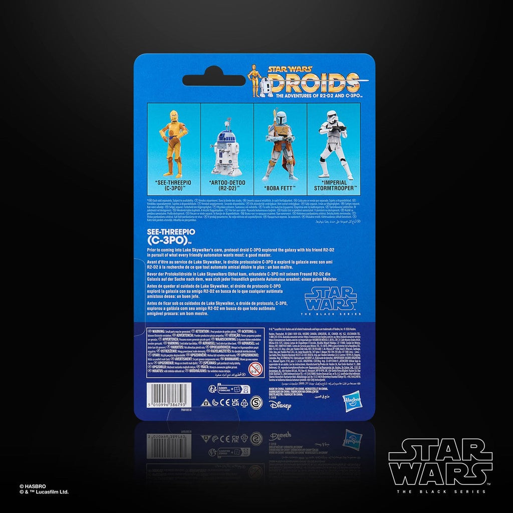 Star Wars: The Black Series Droids 6-Inch Action Figures Wave 1 Case of 6