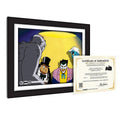 Batman: The Animated Series Almost Got 'Im #1011 Animation Cel Framed Art Print