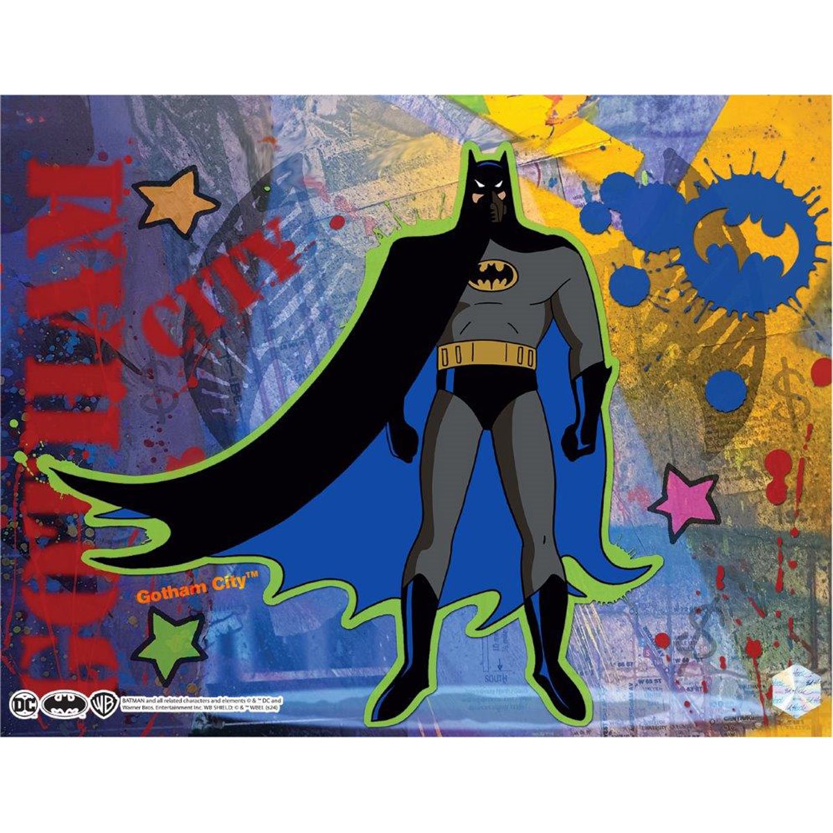 Batman: The Animated Series The Last Laugh #1107 Animation Cel Artist Edition Framed Art Print