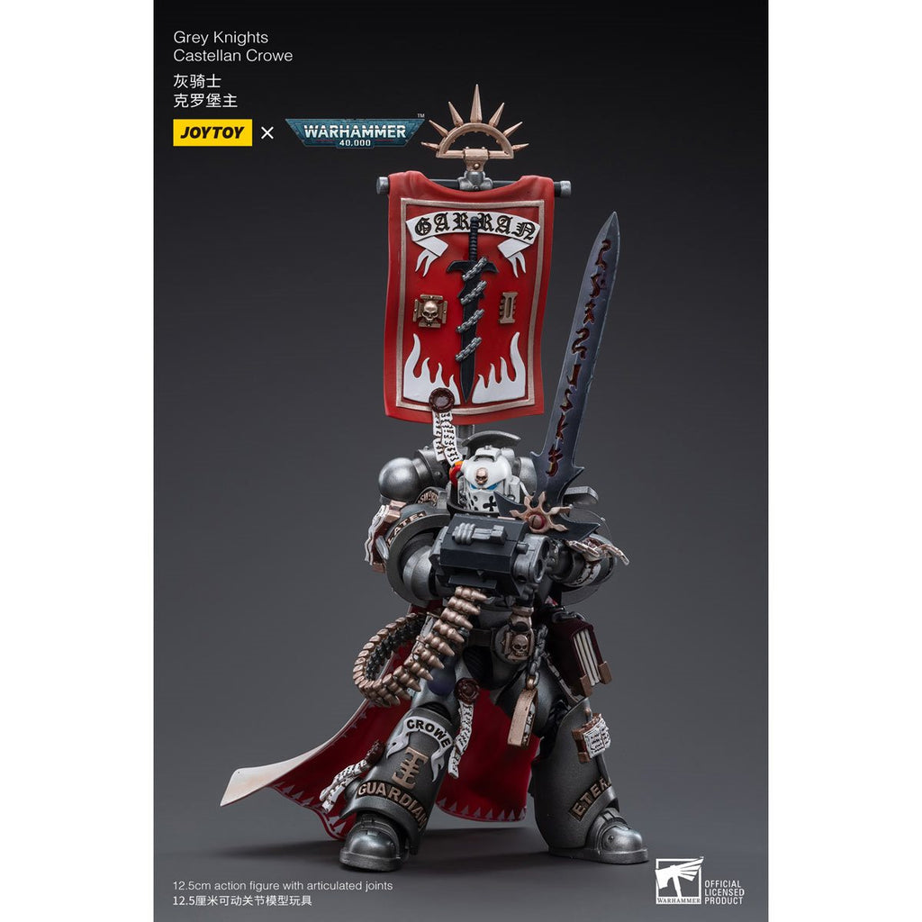 Joy Toy Warhammer 40,000 Grey Knights Castellan Crowe 1:18 Scale Action Figure