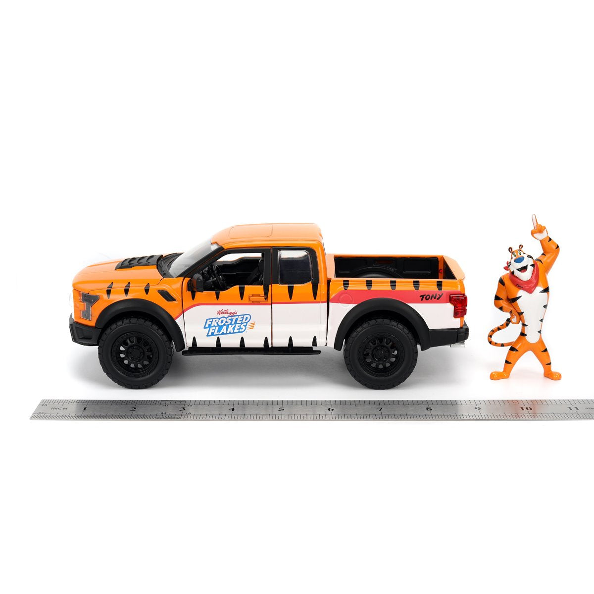 Hollywood Rides Kellogg's 2017 Ford F-150 Raptor 1:24 Scale Die-Cast Metal Vehicle with Tony the Tiger Figure