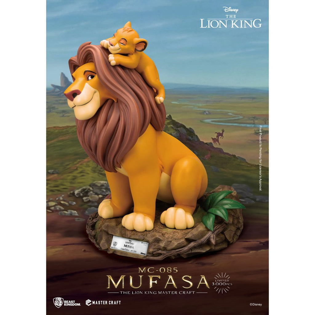 The Lion King Mufasa MC-085 Master Craft Statue