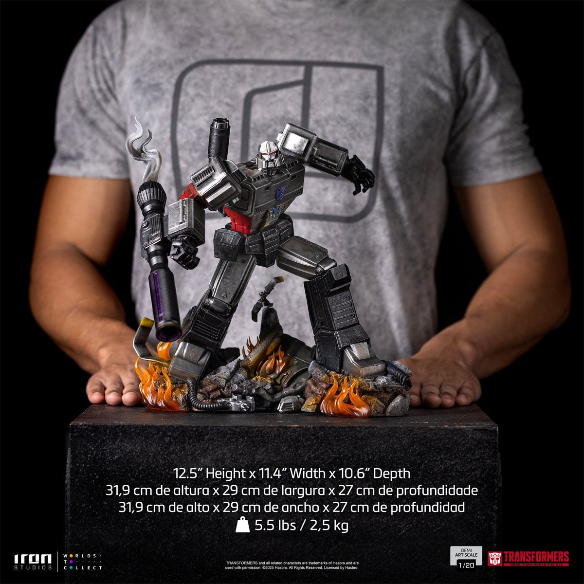 Transformers Megatron 1:20 Demi Art Scale Limited Edition Statue
