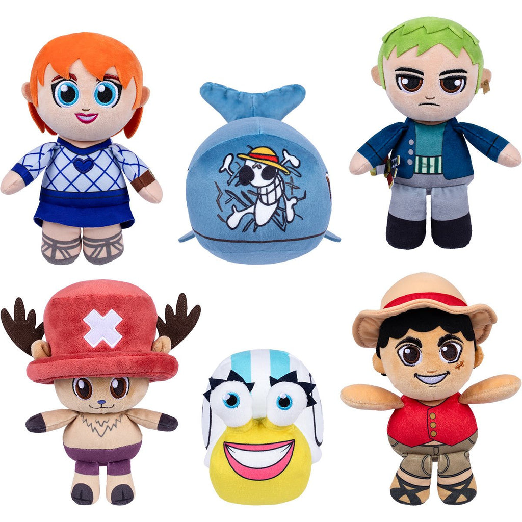 One Piece Live Action 8-Inch Plush Case of 9