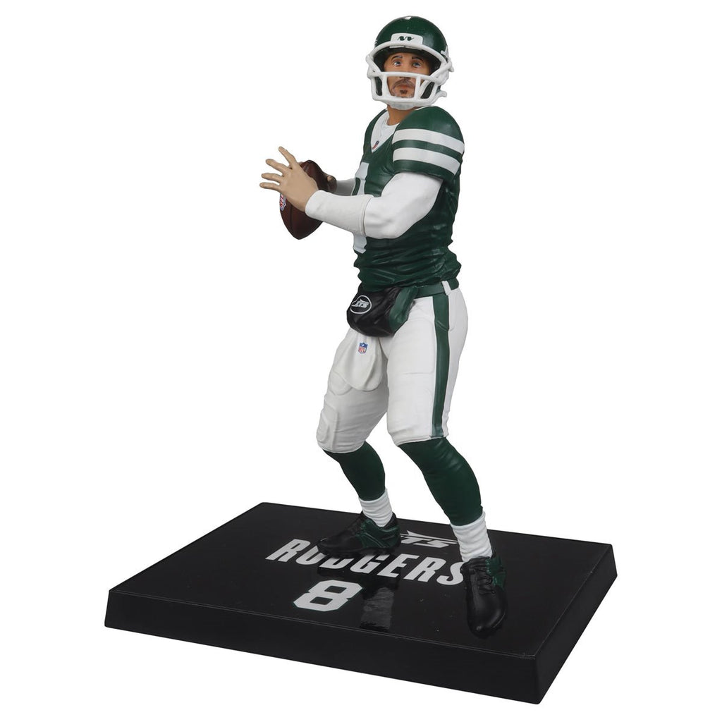 NFL SportsPicks 2024 Wave 2 New York Jets Aaron Rodgers 7-Inch Scale Posed Figure