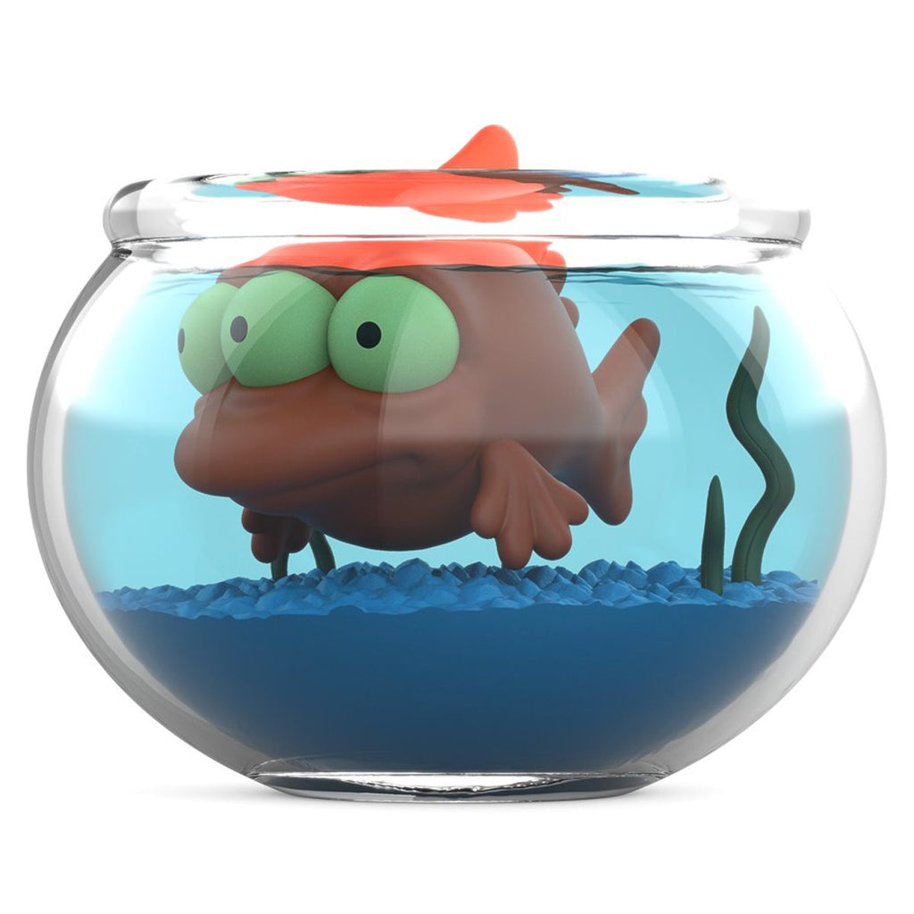 The Simpsons Blinky in Fish Bowl 5 1/2-Inch Vinyl Art Figure