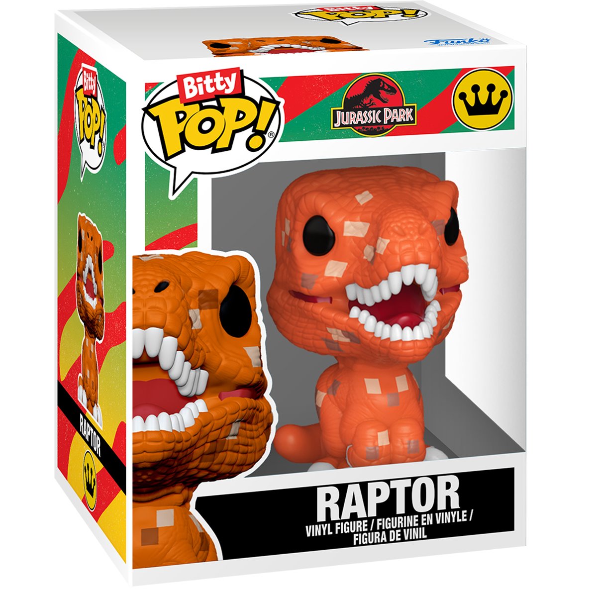 Jurassic Park Raptor Funko Bitty Pop! Arcade Cabinet